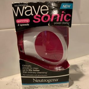 RARE Neutrogena Wave Sonic facial cleansing tool new